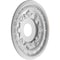 Ekena Millwork Baltimore PVC Medallion (Canopies up to 6 1/2"), 16"OD x 3 1/2"ID x 1"P, Metallic Champagne Mist CMP16BAECE - alternate 3